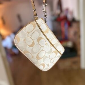 Vintage Coach Wristlet